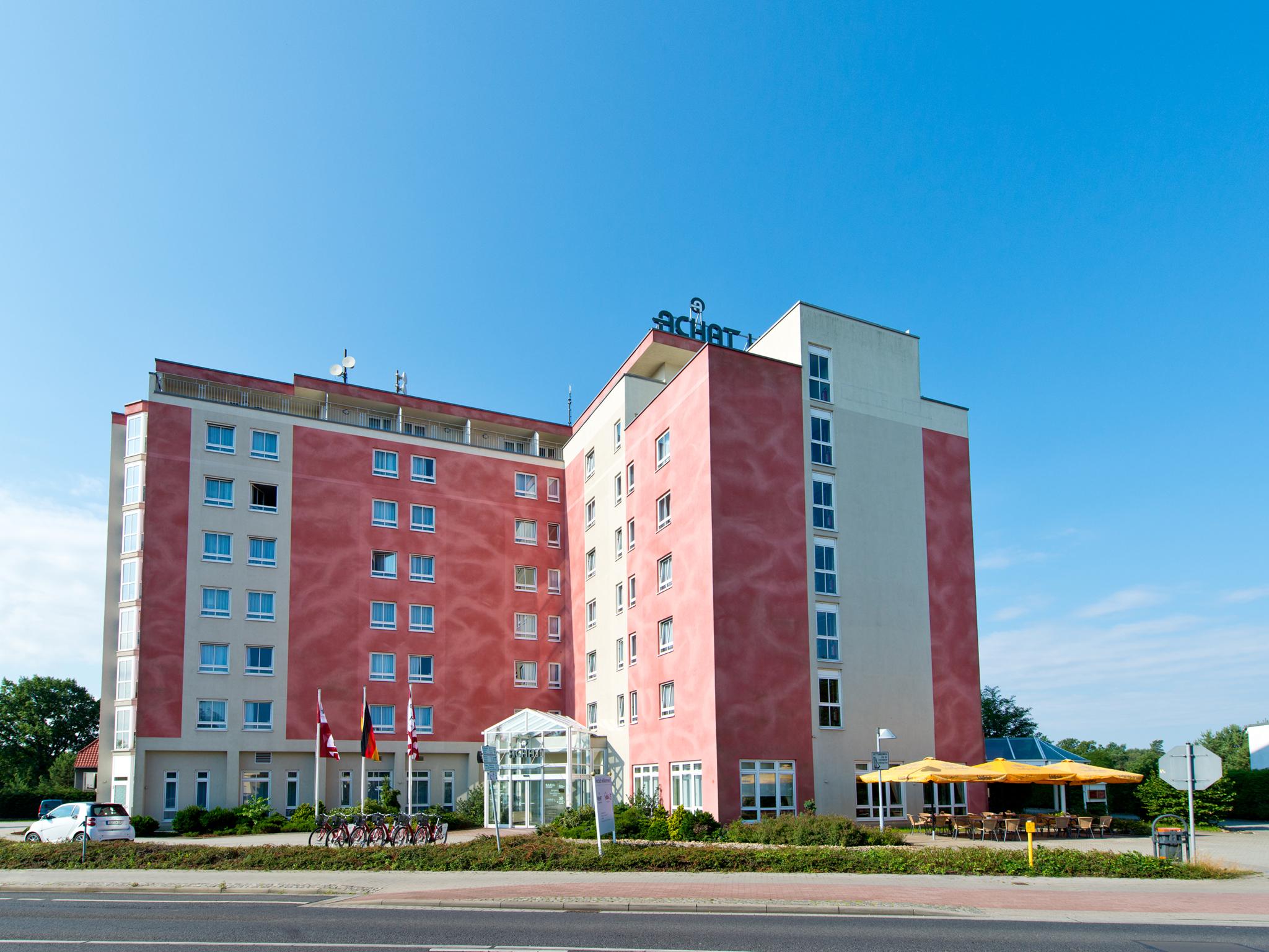 Achat Hotel Schwarzheide Lausitz Exteriör bild